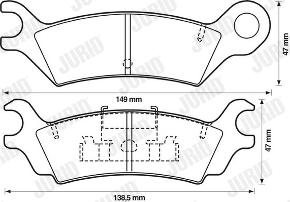 Тормозные колодки 