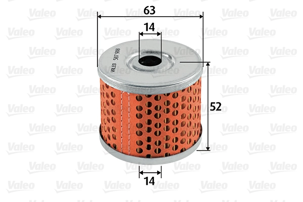 VALEO 587908 - Топливный фильтр
