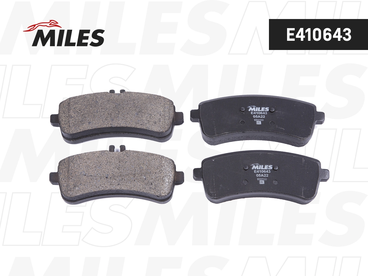 MILES E410643 - Тормозные колодки 