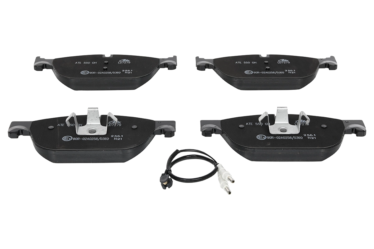 ATE 13.0470-7279.2 - Комплект тормозных колодок, дисковый тормоз ATE Ceramic