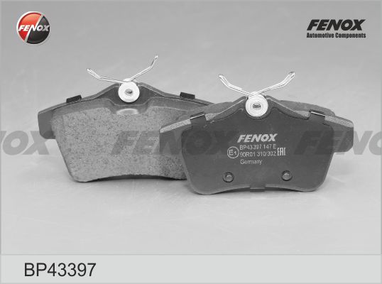 FENOX BP43397 - Тормозные колодки 