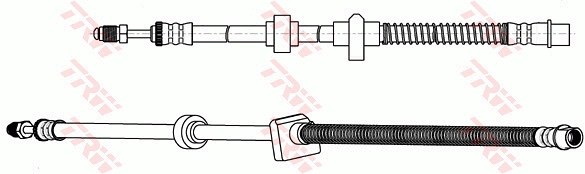 TRW PHB420 - Тормозные шланги