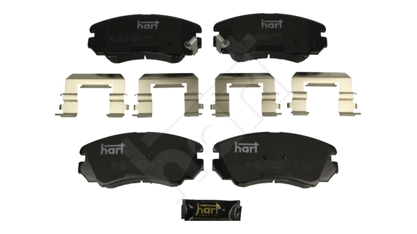 HART 248 975 - Комплект тормозных колодок, дисковый тормоз PREMIUM LINE