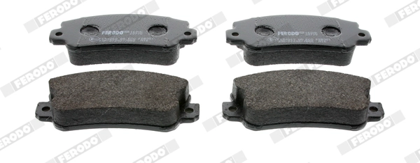 FERODO FDB351 - Комплект тормозных колодок, дисковый тормоз PREMIER ECO FRICTION