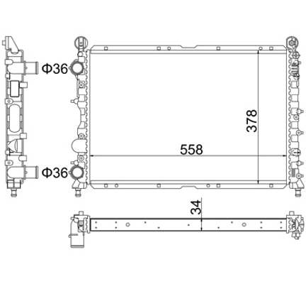 Радиатор охлаждения