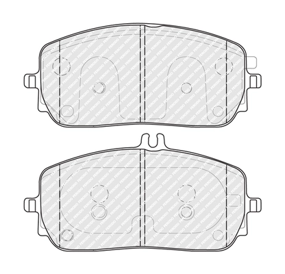 FERODO FDB5179 - Комплект тормозных колодок, дисковый тормоз PREMIER ECO FRICTION