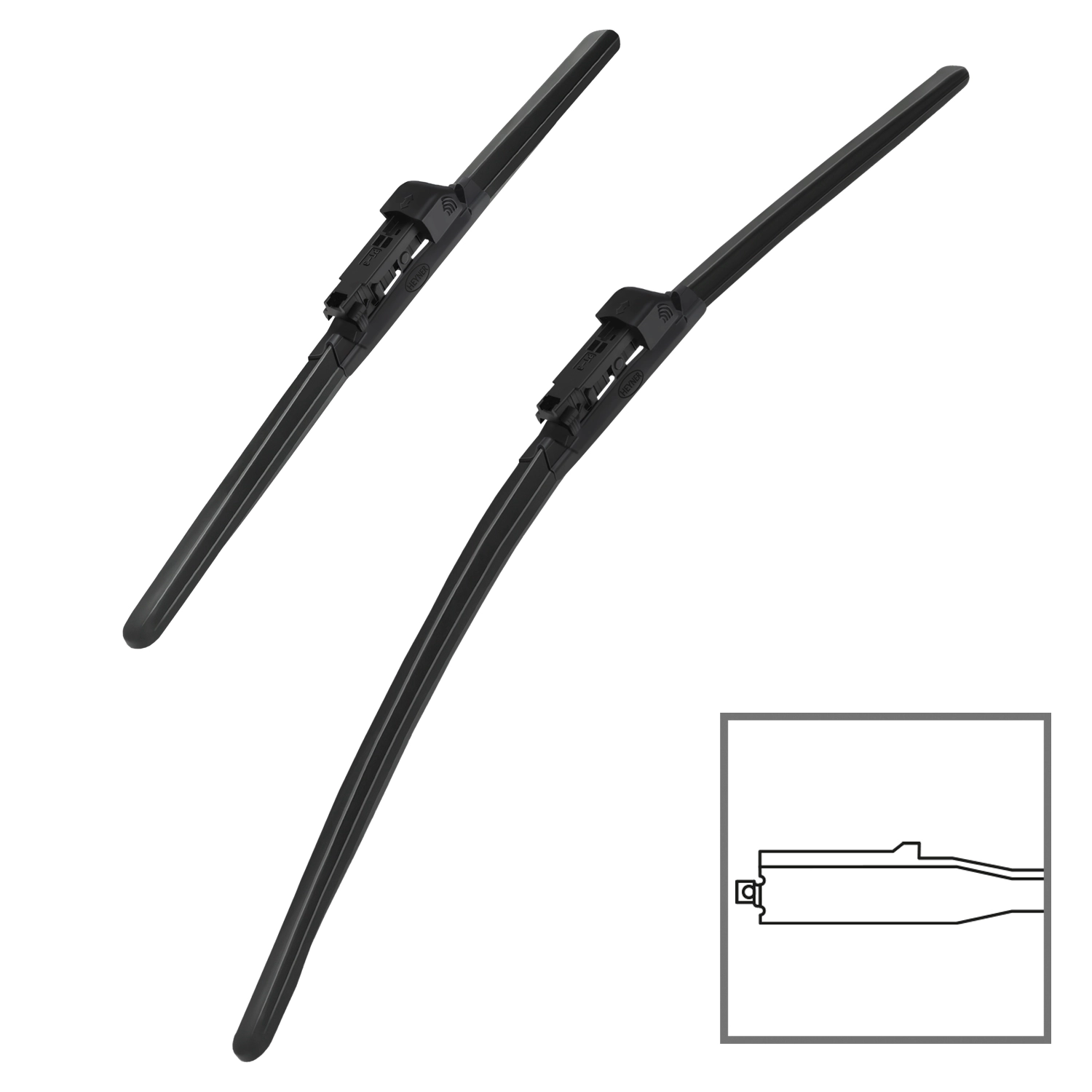 HEYNER 020200 - Щетка стеклоочистителя SET HYBRID