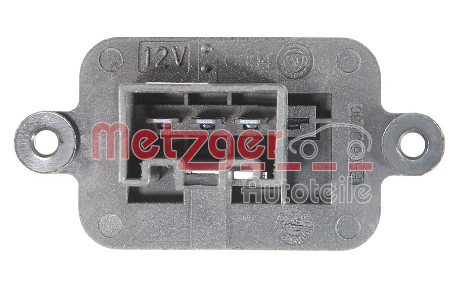 METZGER 0917734 - Сопротивление, вентилятор салона OE-part