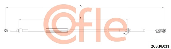 COFLE 92.2CB.PE013 - Трос КПП