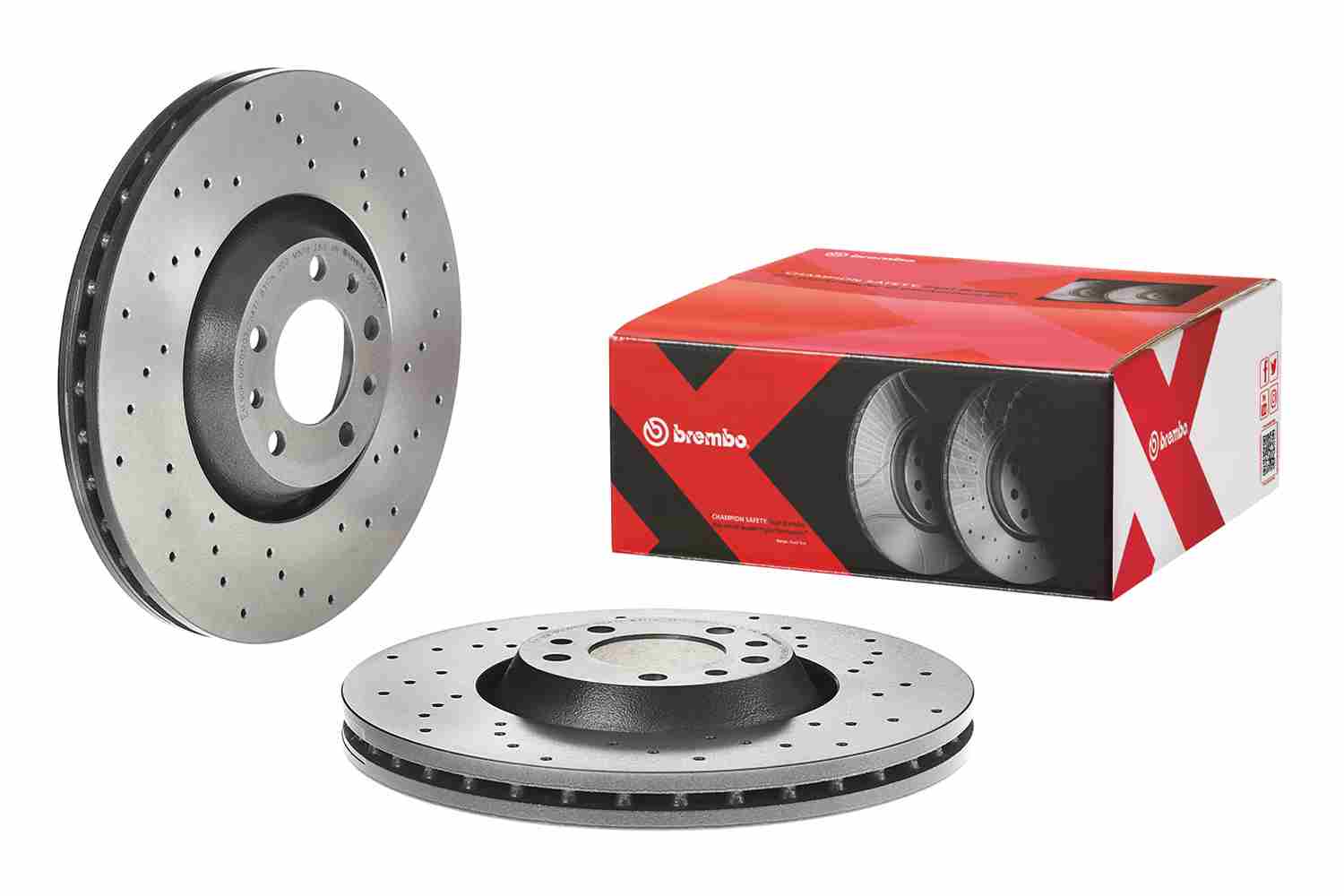 BREMBO 09.8670.1X - Тормозной диск XTRA LINE - Xtra