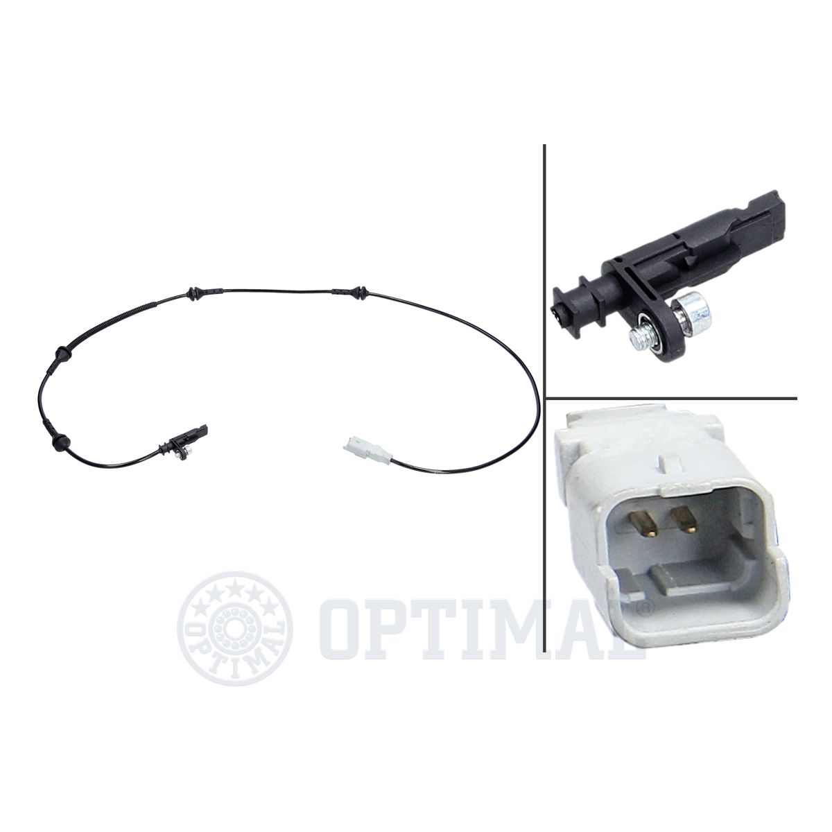 OPTIMAL 06-S430 - Датчик АБС (ABS)