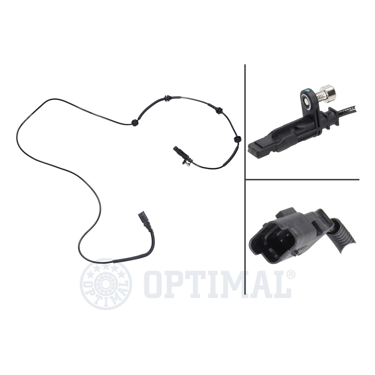 OPTIMAL 06-S128 - Датчик АБС (ABS)