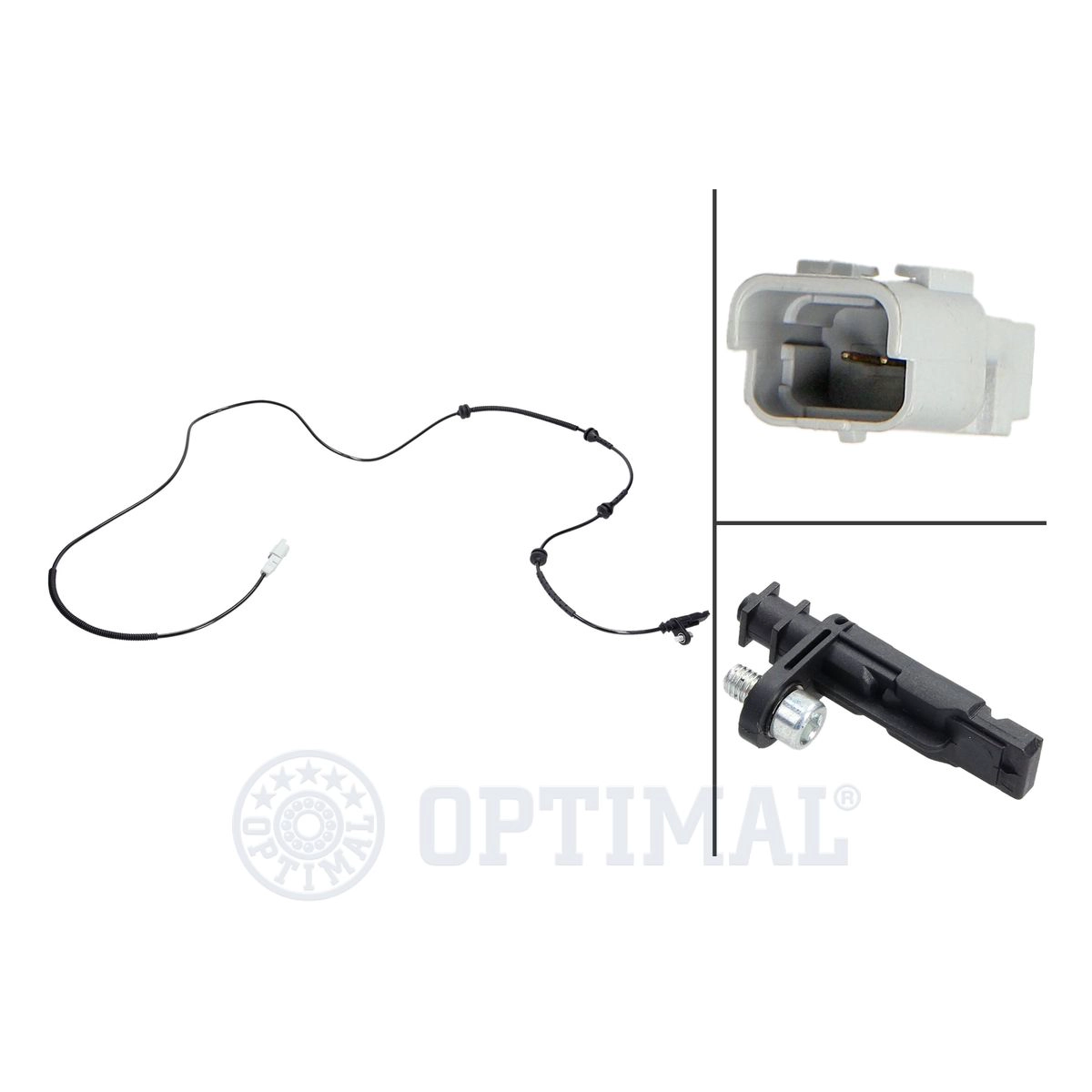 OPTIMAL 06-S409 - Датчик АБС (ABS)