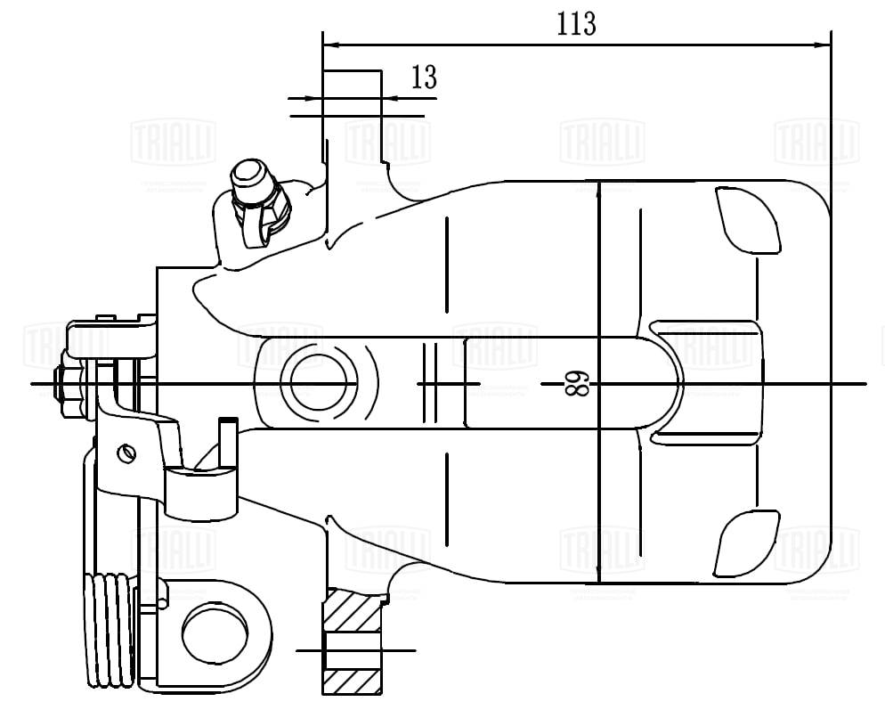 Тормозной суппорт