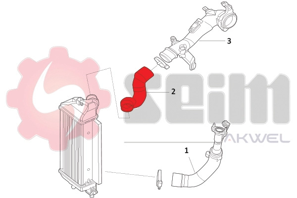 SEIM 981754 - Патрубок турбины