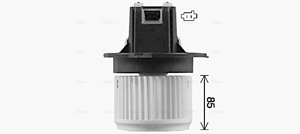 AVA QUALITY COOLING FT8477 - Моторчик печки