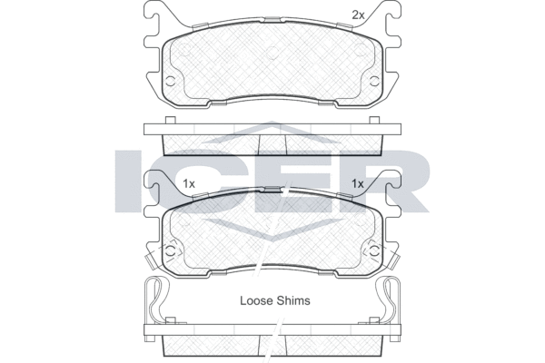 Тормозные колодки 