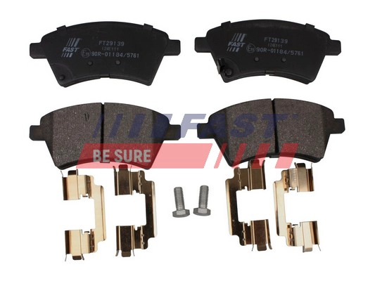 FAST FT29139 - Тормозные колодки 