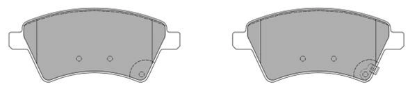 FREMAX FBP-1546 - Тормозные колодки 