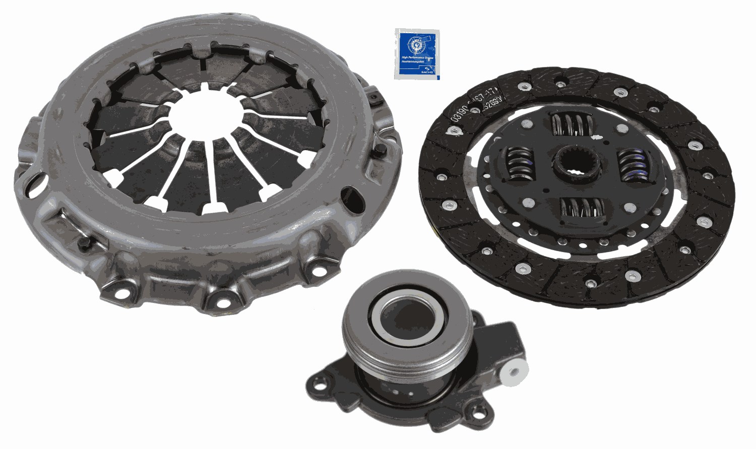SACHS 3000 990 477 - Комплект сцепления Kit plus CSC