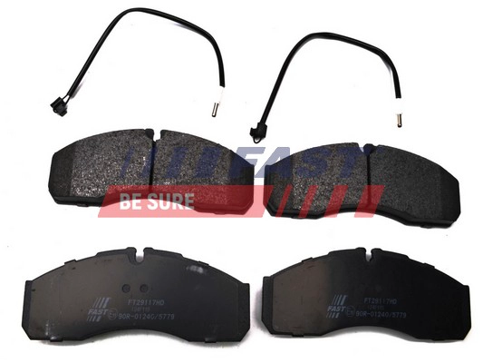 FAST FT29117HD - Тормозные колодки 