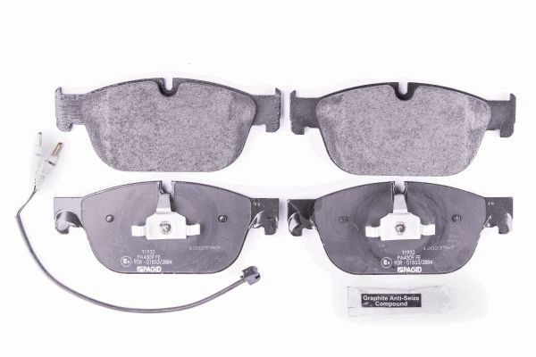 HELLA 8DB 355 015-061 - Тормозные колодки 