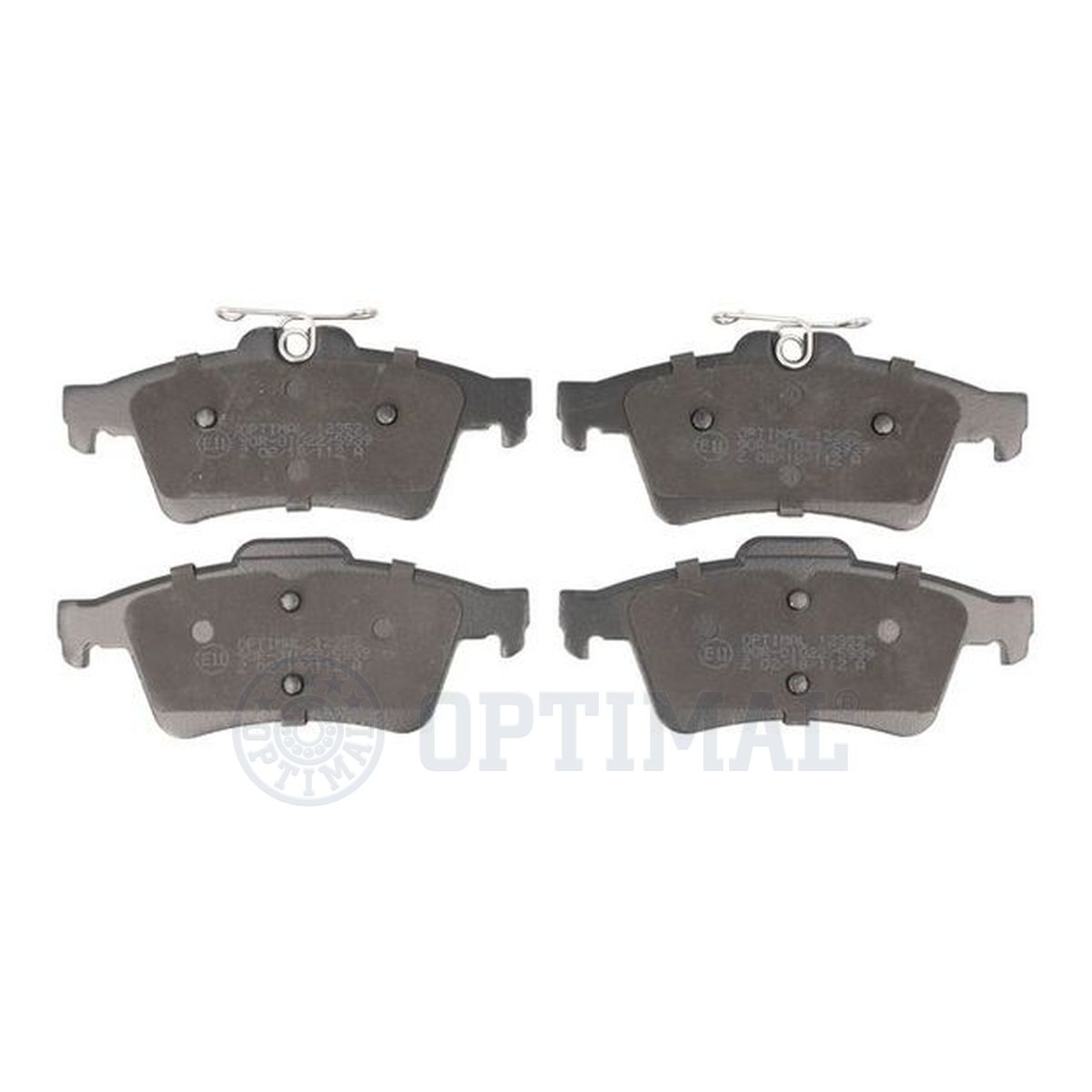OPTIMAL 12352 - Тормозные колодки 