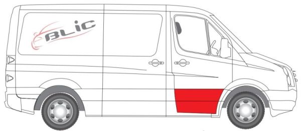 BLIC 6015-00-3548122P - Обшивка двери