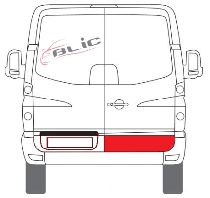 BLIC 6016-00-3548152P - Обшивка двери