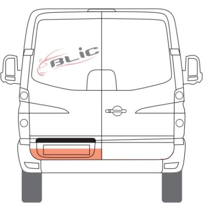 BLIC 6015-00-3548171P - Обшивка двери