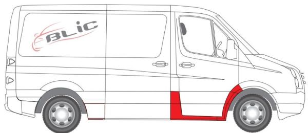 BLIC 6505-06-3548054P - Порог