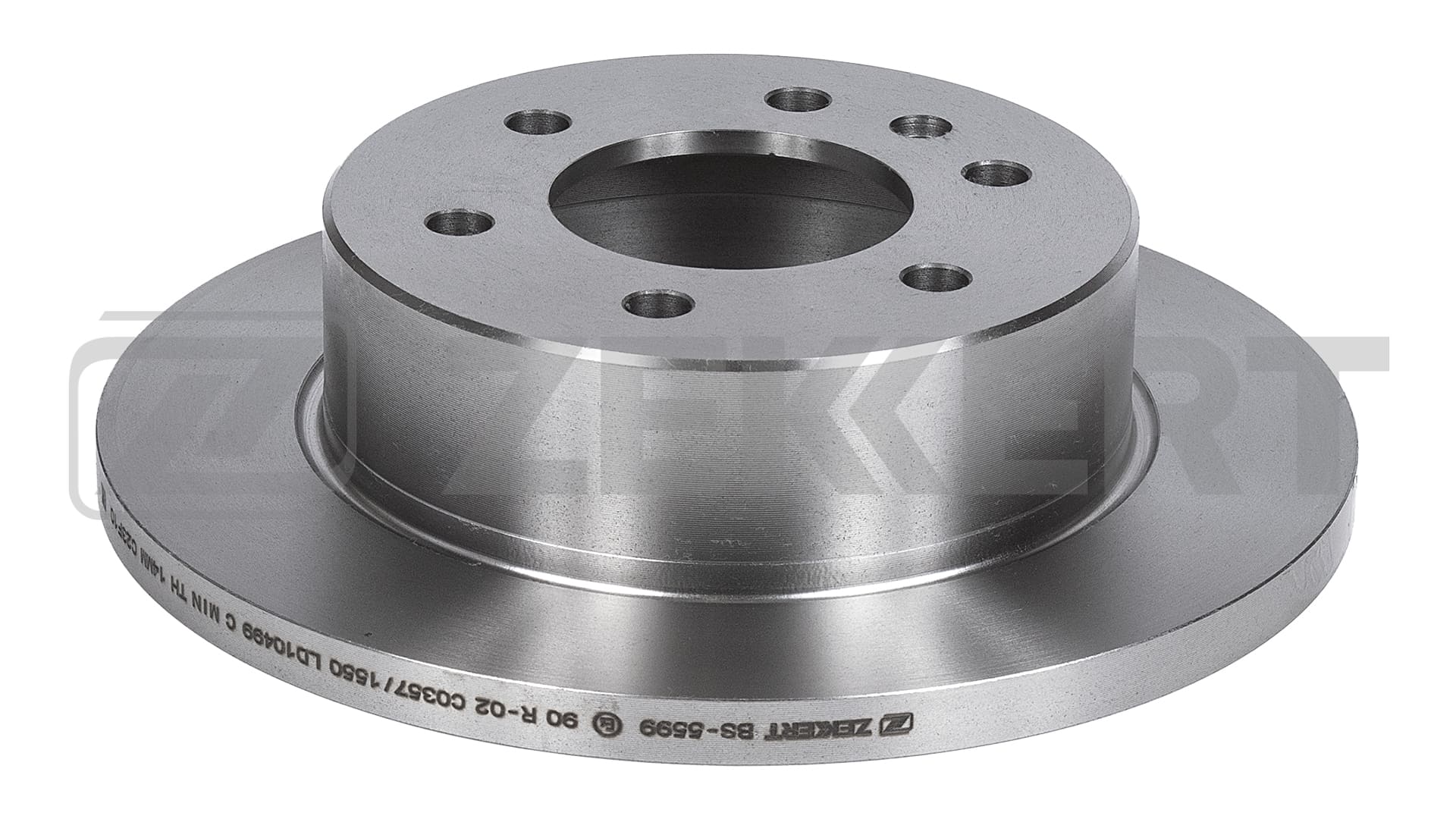 ZEKKERT BS-5599 - Тормозные диски