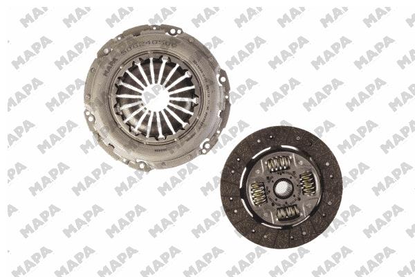 MAPA 009240009 - Комплект сцепления OCT