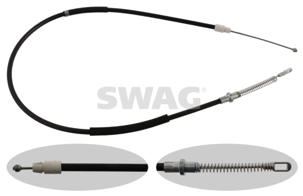 SWAG 10 93 7273 - Трос ручника