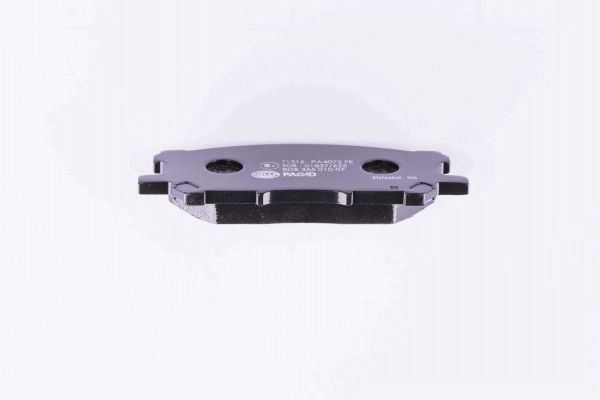 HELLA 8DB 355 010-071 - Тормозные колодки 