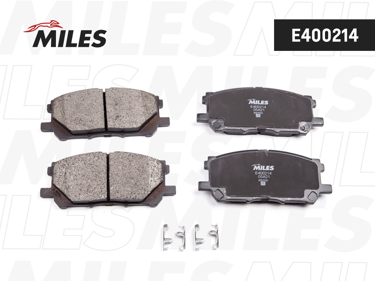 MILES E400214 - Тормозные колодки 