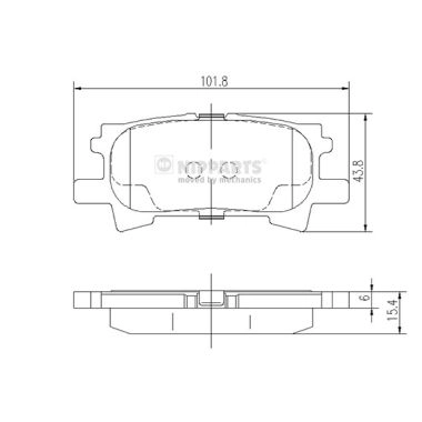 Тормозные колодки 