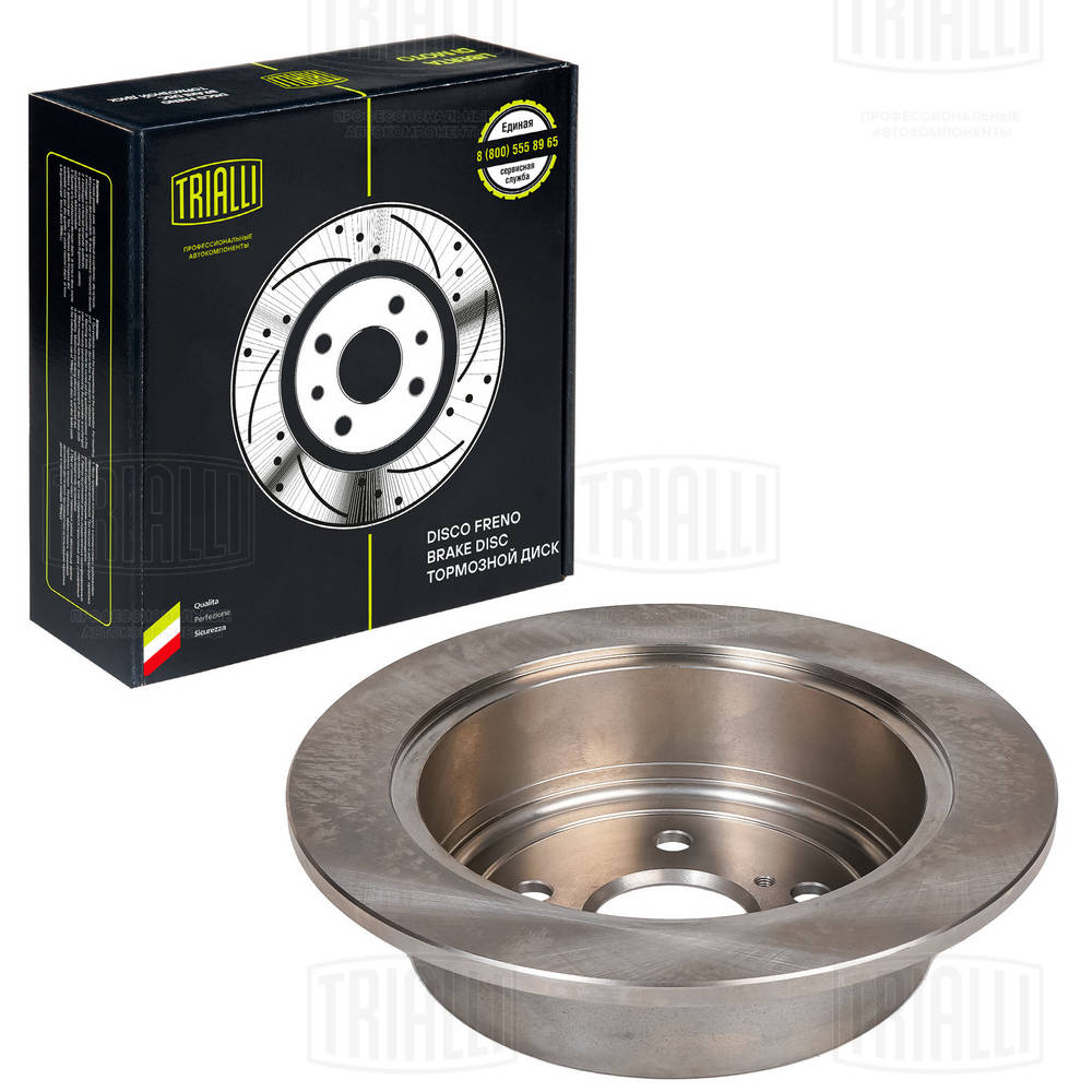 TRIALLI DF 198007 - Тормозные диски