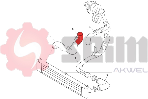 SEIM 981746 - Патрубок турбины