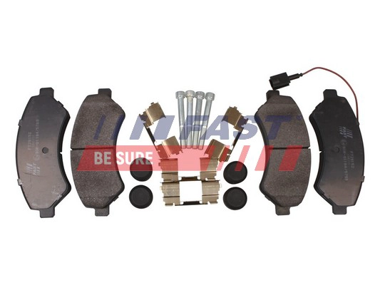 FAST FT29152 - Тормозные колодки 