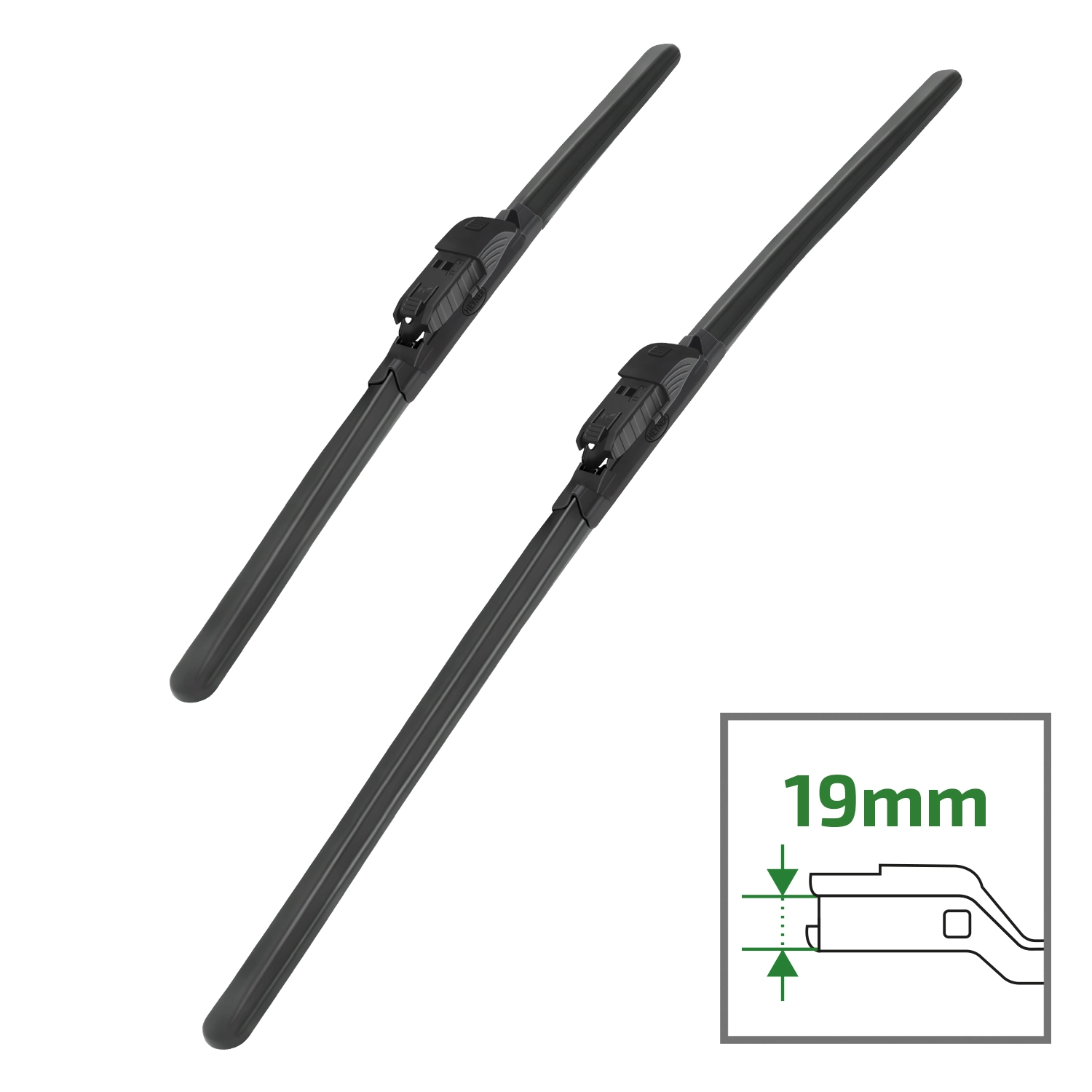 HEYNER 020340 - Щетка стеклоочистителя SET HYBRID