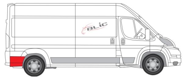 BLIC 6504-03-2097592P - Подкрылок