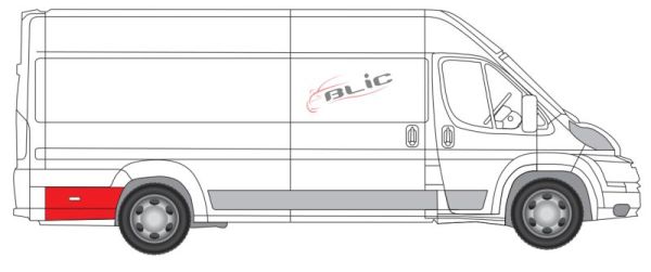 BLIC 6504-03-2097590P - Подкрылок