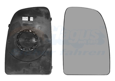 VAN WEZEL 1651838 - Зеркальное стекло, наружное зеркало * HAGUS *