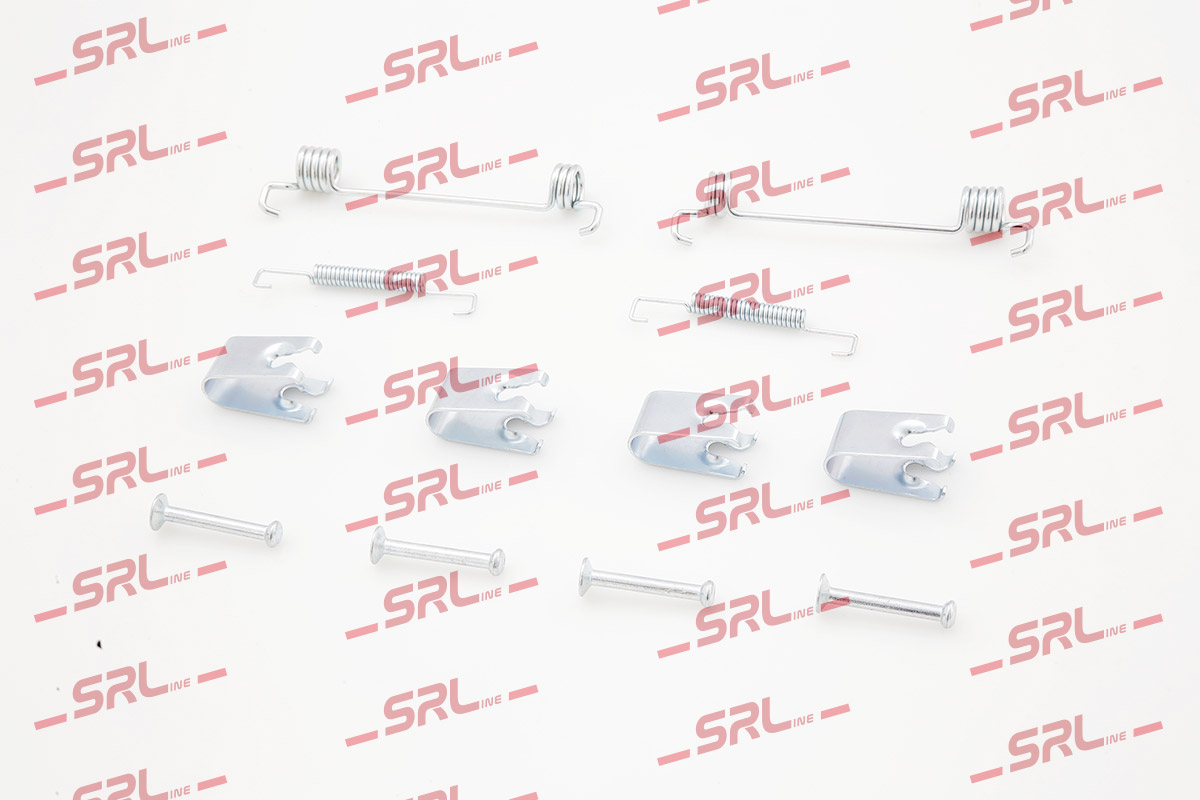 SRLINE S77-0004 - Ремкомплект тормозных колодок ручника