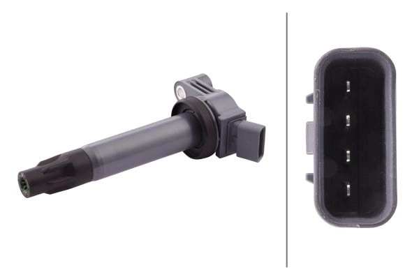 HELLA 5DA 358 057-111 - Катушка зажигания