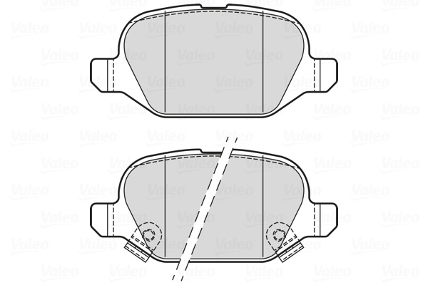 VALEO 302338 - Комплект тормозных колодок, дисковый тормоз FIRST