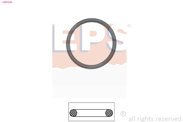 Прокладка, термостат Made in Italy - OE Equivalent