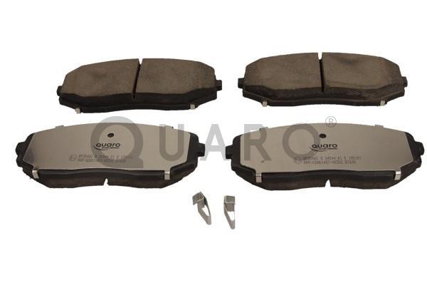 Комплект тормозных колодок, дисковый тормоз QUARO SILVER CERAMIC