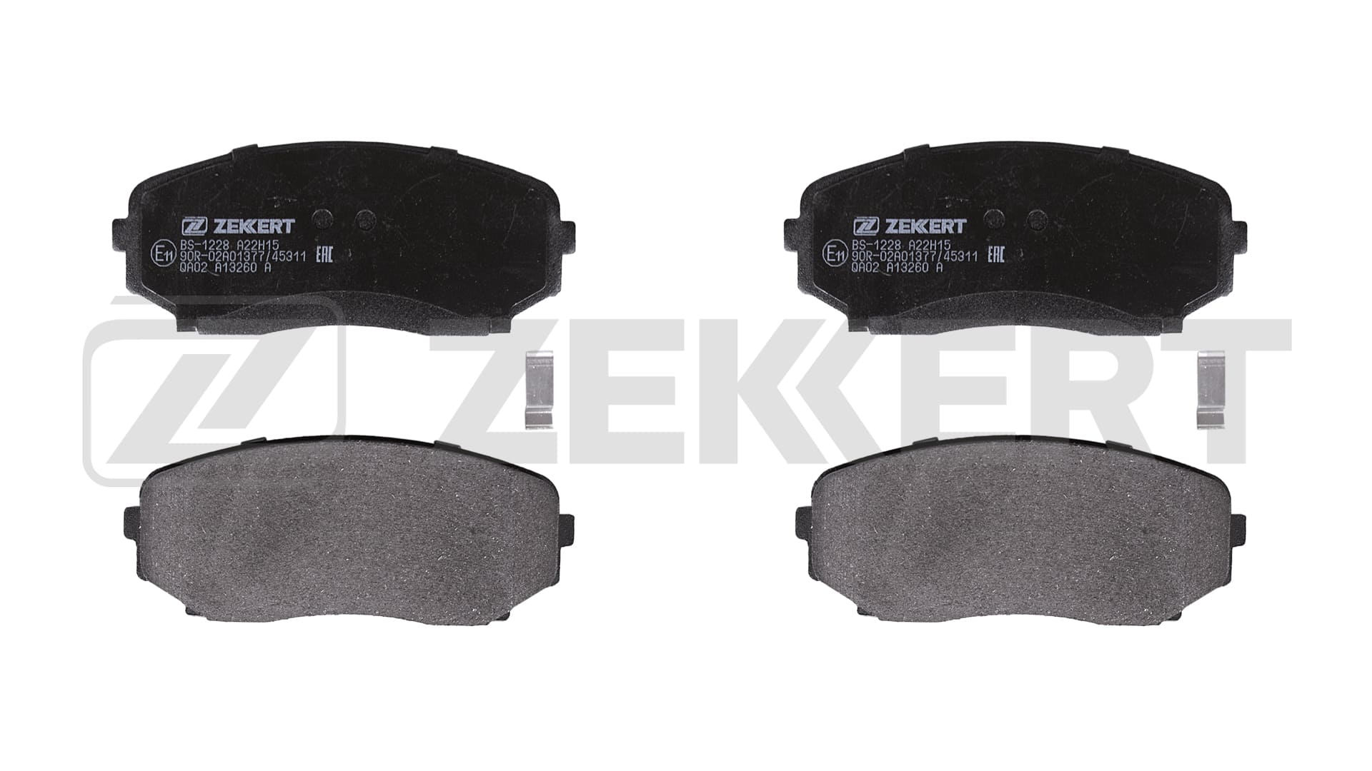 ZEKKERT BS-1228 - Тормозные колодки 